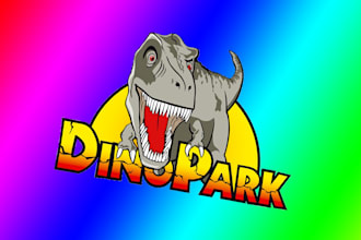 design outstanding dinosaur sport mascot logo with express delivery