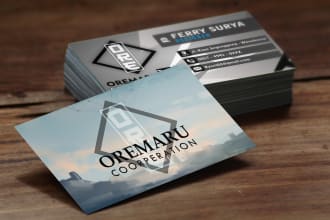 design unique business or id card with a video game theme