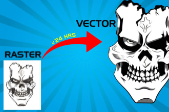 make an image into a vector and raster into a vector