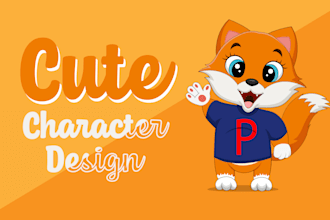 design a cartoon animal character