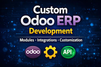 customize and develop odoo erp modules and integrations