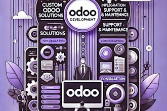 develop odoo applications and make customizations