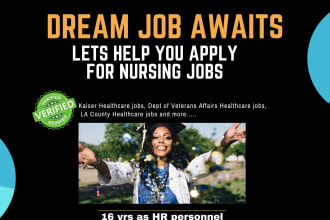 search and apply for nursing jobs on your behalf