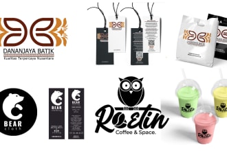 create logo and brand identity guidelines in any style