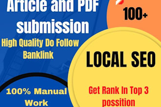 do high quality article submission dofollow backlinks