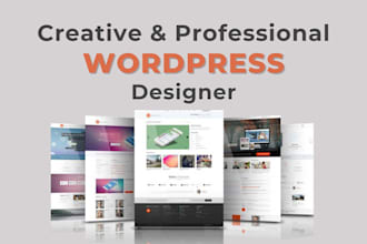 create or redesign wordpress website or blog with elementor pro