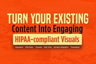 turn your existing content into engaging hipaa compliant visuals