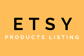 do etsy listing with etsy SEO title, description and tags