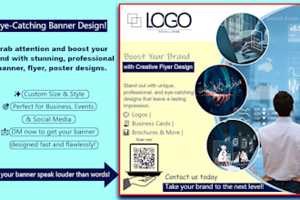 design your desired banner designs