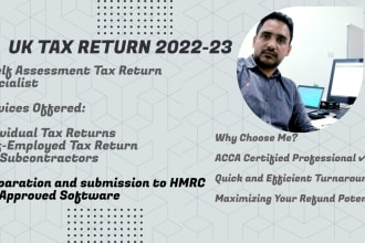 do UK self assessment tax return and submit it to hmrc