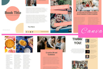 design wonderful PDF, ebook, workbook using canva