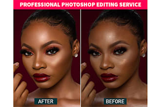 photoshop work, images editing, face swap, cut out in 2 hrs