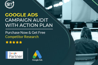 provide a comprehensive google ads audit with a strategy