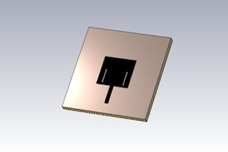 design microstrip patch antenna