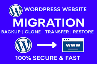 backup, clone, migrate, or transfer your wordpress website