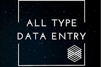 do fastest data entry copy paste in 24 hours