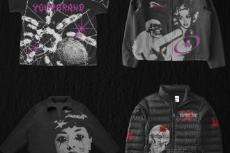 create y2k grunge streetwear graphic clothing design