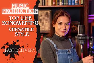 songwrite and sing a custom song as a female soulful singer