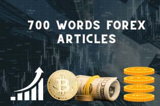 write 700 words forex articles for your blog