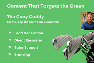 critique, review, edit, or improve your copy so it delivers