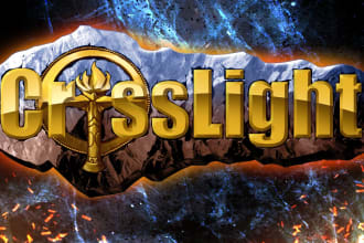 design an iconic logo for your game, brand or business