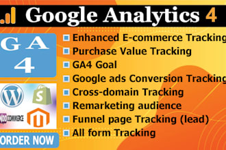 setup google analytics ga4 with enhanced ecommerce via GTM