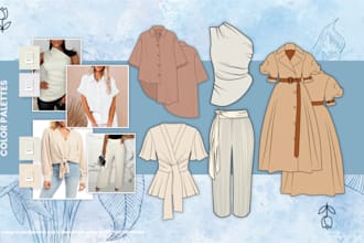 make an amazing fashion design collection for your brand