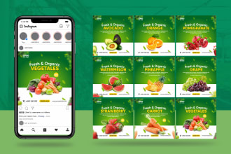 design a poster and social media post design for you