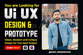 design UI UX for websites and apps