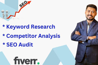 implement prime kw research, competitor analysis and SEO audit
