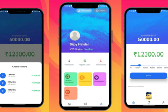 create ready to publish digital loan app for you