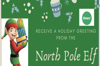 record a holiday elf voice