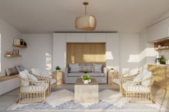 make high quality 3d rendering, virtual staging