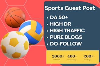 do sports and gaming guest post on sports and gaming blogs do follow backlinks