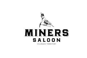 design premium original miners saloon logo
