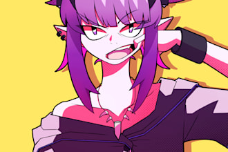 draw you an anime characters of your choice