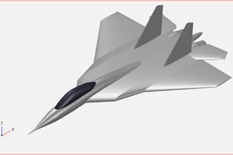 make aircraft models in open vsp, catia, solidworks,