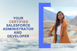 be your certified salesforce admin and developer