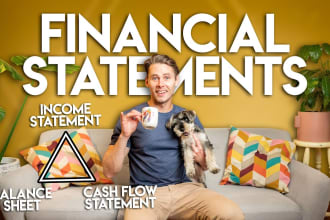offering financials, ratio analysis, and accounting services