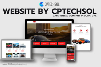 develop professional corporate website or business website