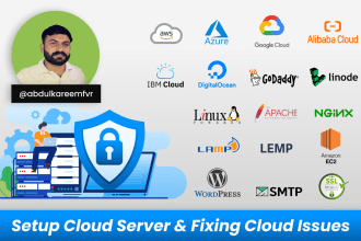 deploy your websites on digital ocean, AWS, google cloud, azure, and linode