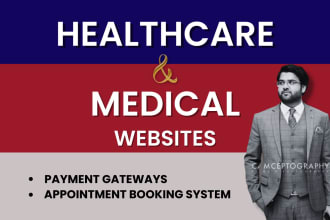 design doctor, clinic, healthcare, medical, home care website