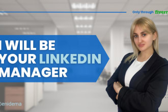be your linkedin manager and content creator