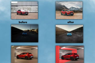 edit your car photos in photoshop to look like a pro