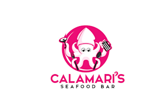 design genius catchy nice seafood bar logo