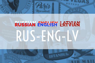 translate latvian, english vice versa, and from russian