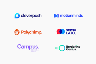 design exclusive eligible clean modern corporate minimalist app or website logo