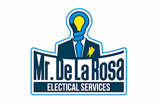 design creative electrical service logo for your company