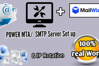 setup powermta SMTP server on your vps with mailwizz