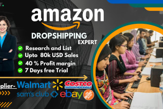 fully automate your amazon dropshipping store and be your VA